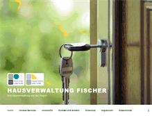 Tablet Screenshot of hvfischer.de
